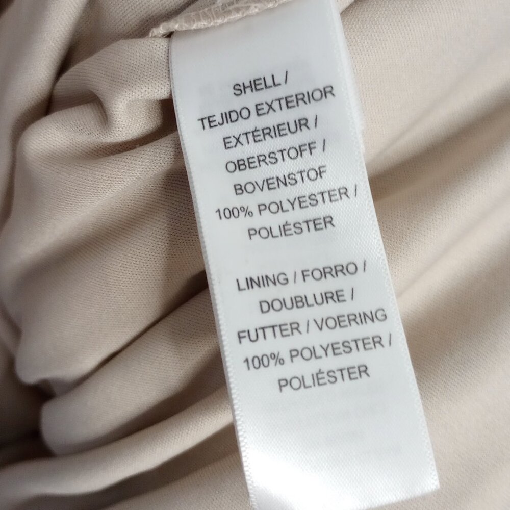 Adrianna Papell Gold Sequined Off-Shoulder Dress - Picture 10 of 13